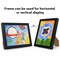 Americanflat 8.5x11 Front Loading Kids Art Frame - Kids Artwork Frame - Elastic Strap to Secure Artwork - Shatter Resistant Glass - Hanging Hardware - Includes Easel